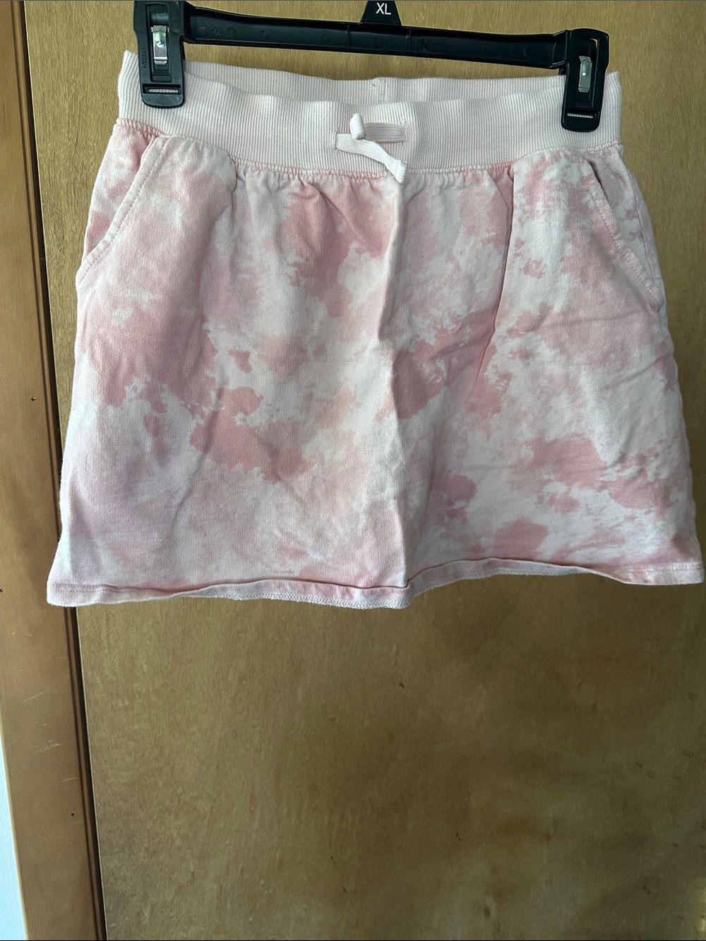 OshKosh B'gosh Pink and White Tie-Dye Knit Skort